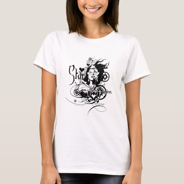 T-shirt Gráfico de Sapphire Estrela 7 (Frente)