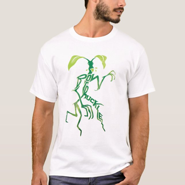 T-shirt Gráfico de Tipografia BOWTRUCKLE™ PICKETT™ (Frente)