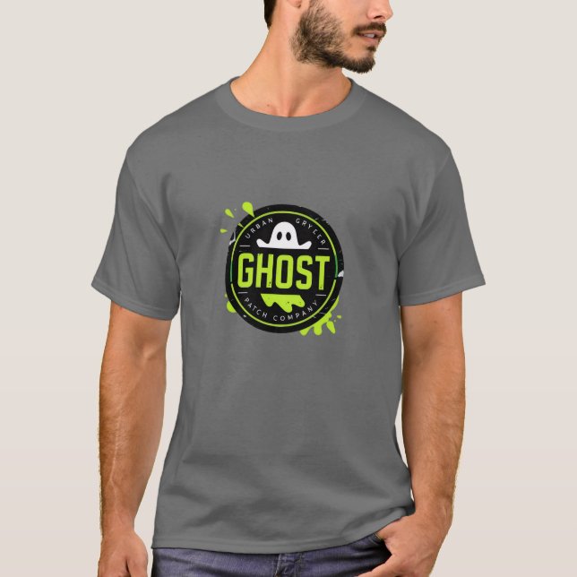 T-Shirt Gráfico Fantasma (Frente)