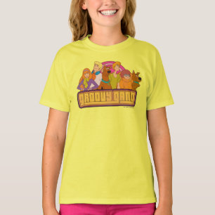 T-shirt "Gráfico retro dos desenhos animados do grupo