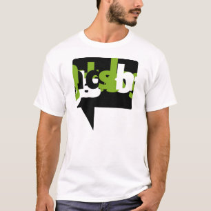 T-shirt gráfico - verde visual da voz