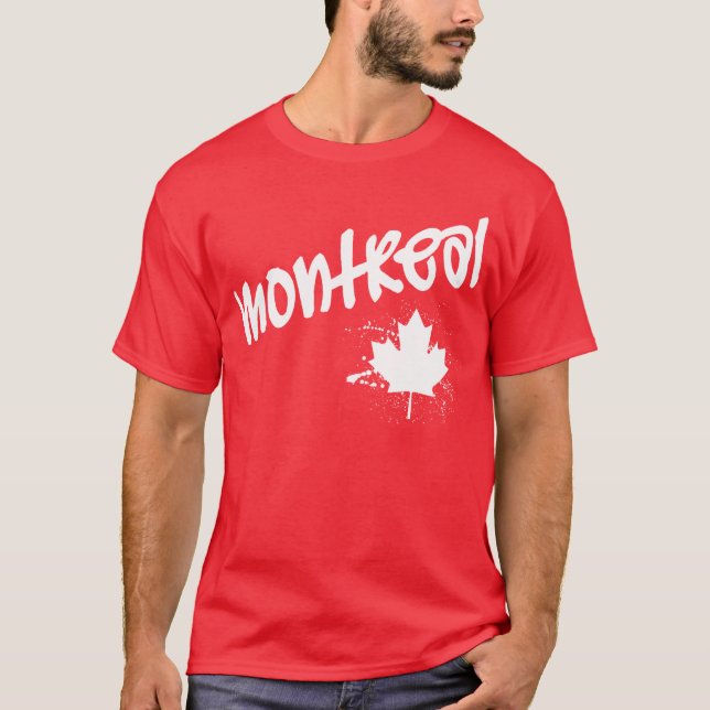 T-shirt Grafite de Montreal (Frente)