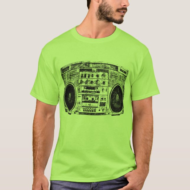 T-shirt Grafites de Boombox (Frente)