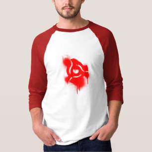 T-shirt Grafites do adaptador do DJ 45 - plataforma