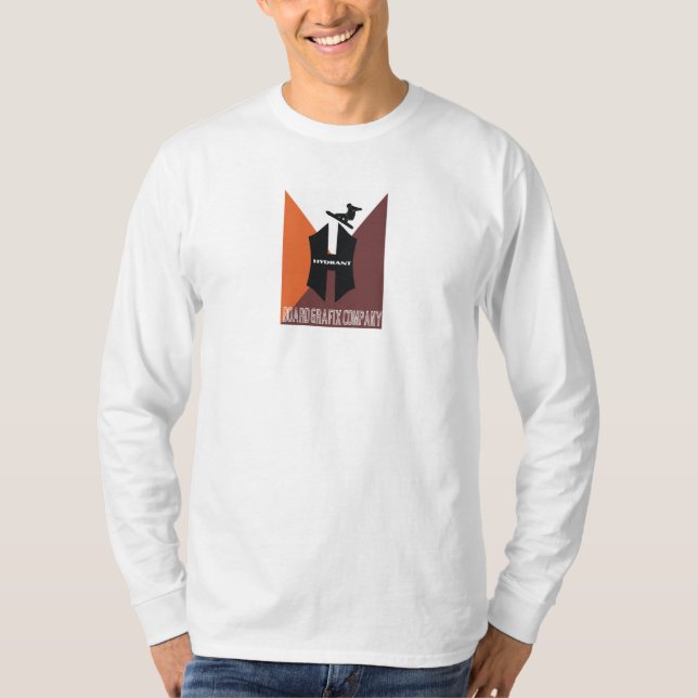 T-shirt grafix Co. da boca de incêndio (Frente)