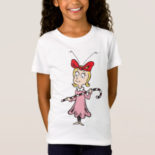 T-shirt Gralha   Cindy-Lou Who - Holding Candy Cane