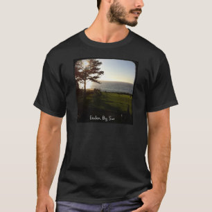 T-shirt Gramado dianteiro em Esalen, Sur grande