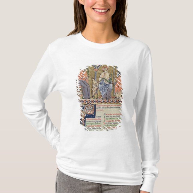 T-shirt Gramática, dialecto e retórica 'de Satyricon (Frente)