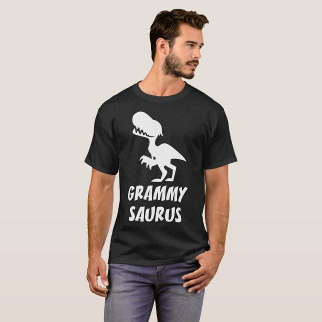 t-shirt grammy do namorada do saurus (Frente Completa)