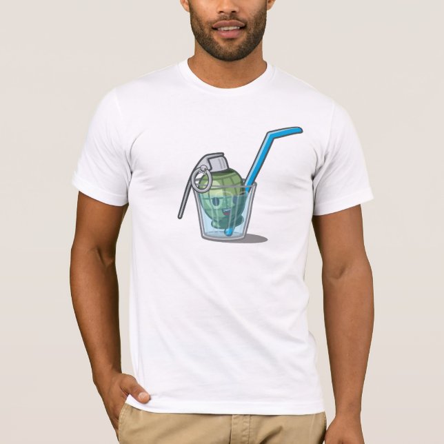 T-shirt granada verde na limonada (Frente)