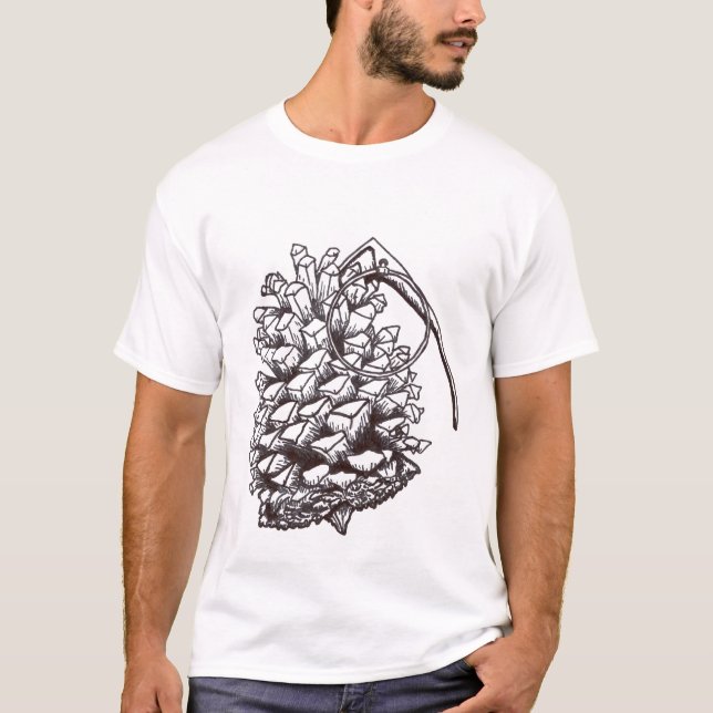 T-shirt Granadas de Pinecone (Frente)