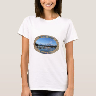 T-shirt Grand Teton, EUA, parque nacional vadio