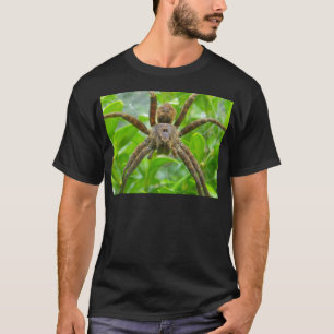 T-shirt Grande Aranha Marrom