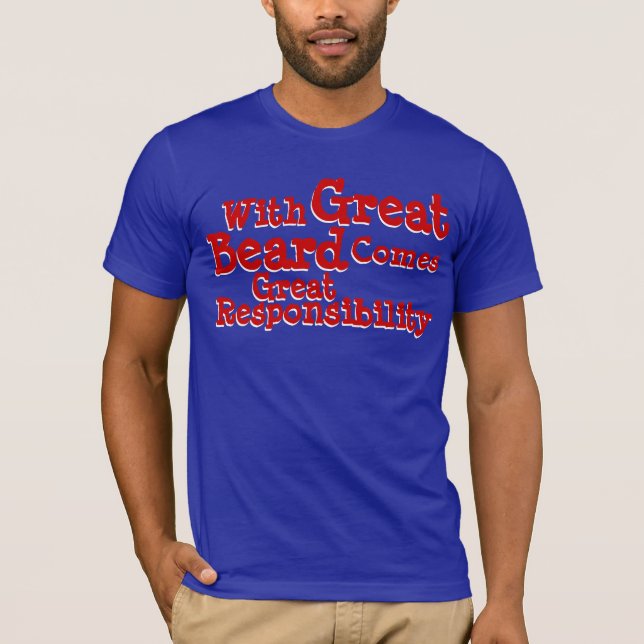 T-shirt Grande barba (Frente)