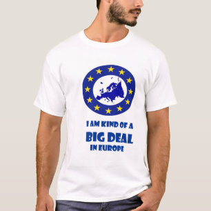 T-shirt Grande coisa em Europa 2