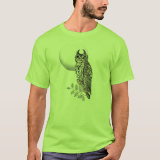 T-shirt Grande coruja Horned de Gaurdian-