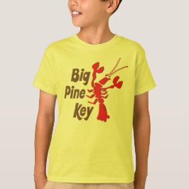 T-shirt grande da chave do pinho com design da