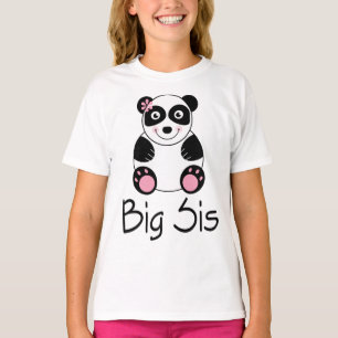 T-shirt grande da panda do Sis