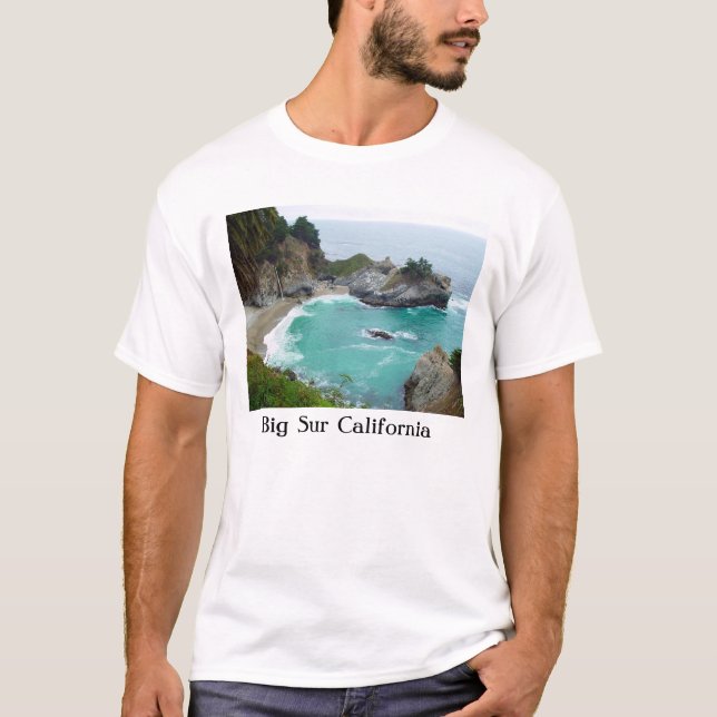 T-shirt grande de Sur Califórnia (Frente)