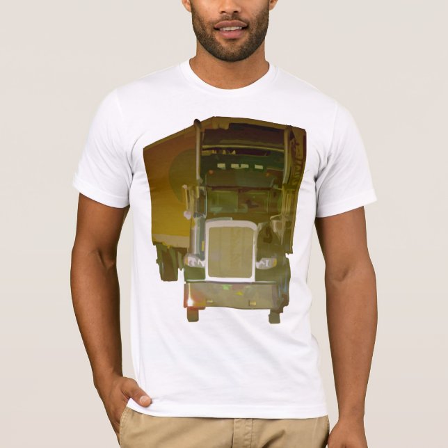 T-shirt grande do equipamento (Frente)