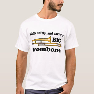 T-shirt grande do Trombone
