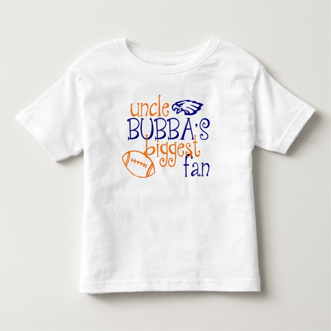 T-shirt Grande Fã do tio Bubba (Frente)