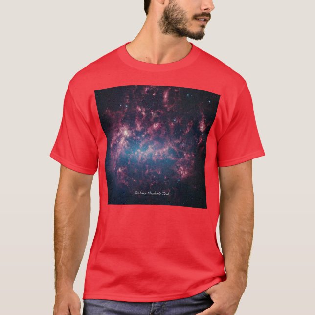 T-shirt Grande Nuvem Magelânica 2 (Frente)