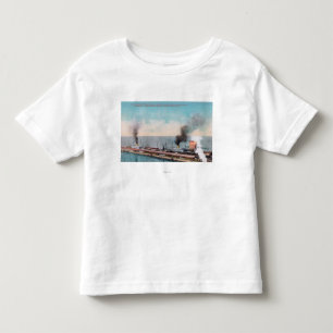 T-shirt Grande opinião do norte da doca, SS Dakota e