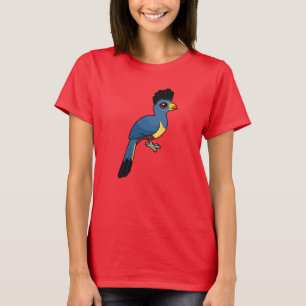 T-shirt Grande Turaco azul