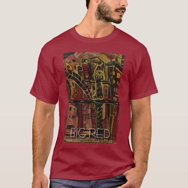 T-shirt Grande Vermelho (Frente)