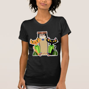 T-shirt Grandes Gatos de Beco de Cartoons