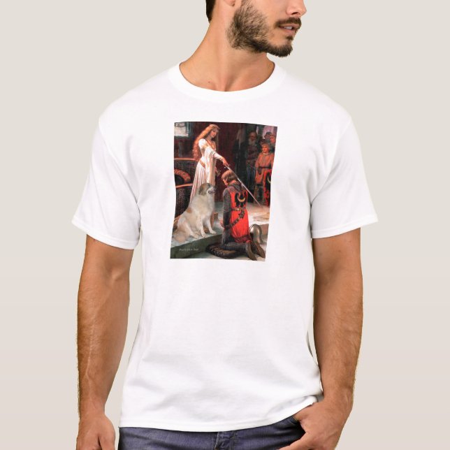 T-shirt Grandes Pirenéus 8 - O Louvor (Frente)