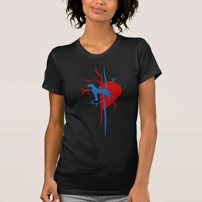 T-shirt Grandes presentes de dança (Frente)