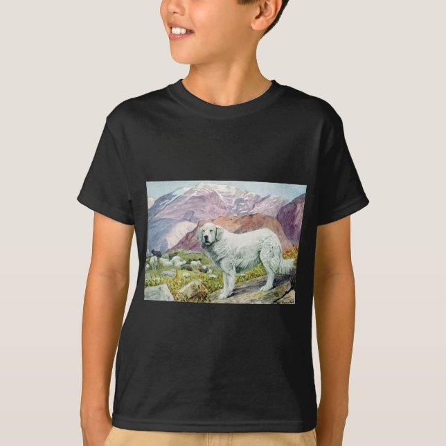 T-shirt Grandes Pyrenees (Frente)