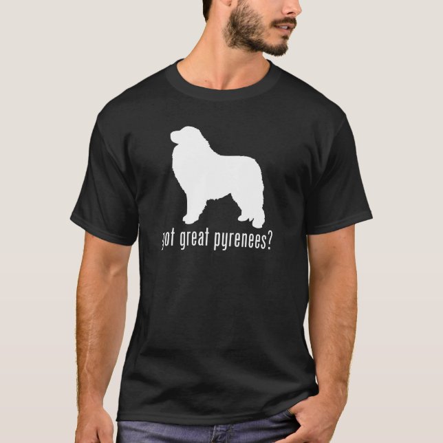 T-shirt Grandes Pyrenees (Frente)