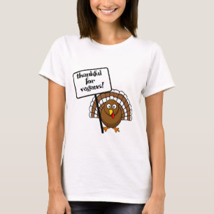 T-shirt Grato para vegans!