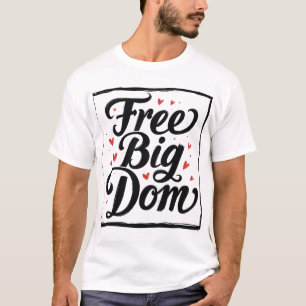 T-Shirt Gratuita E Grande - De Retângulo Acessível