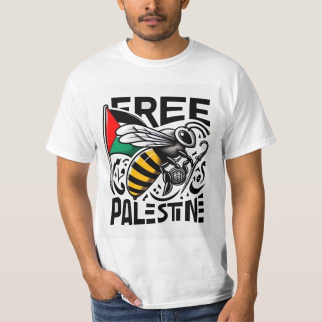 T-shirt GRATUITA PALESTINA (Frente)