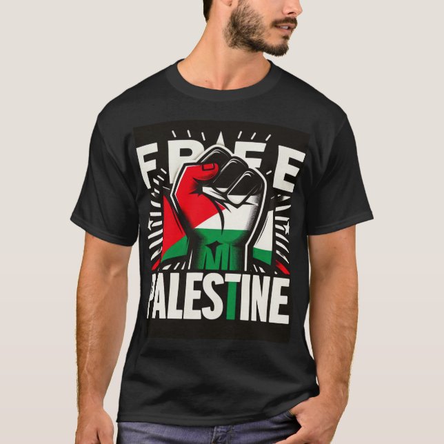 T-shirt GRATUITA PALESTINA (Frente)