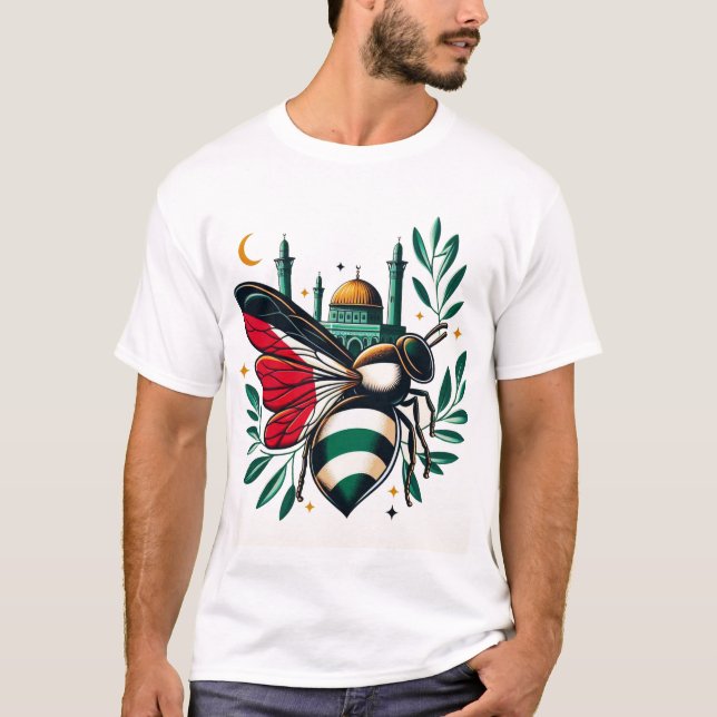 T-shirt GRATUITA PALESTINA (Frente)