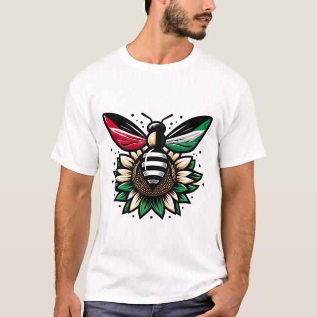 T-shirt GRATUITA PALESTINA (Frente)