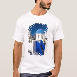 T-shirt Grécia e Ilha Grega de Santorini cidade de Oia 3