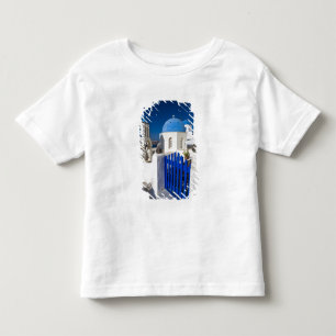 T-shirt Grécia e Ilha Grega de Santorini cidade de Oia 3