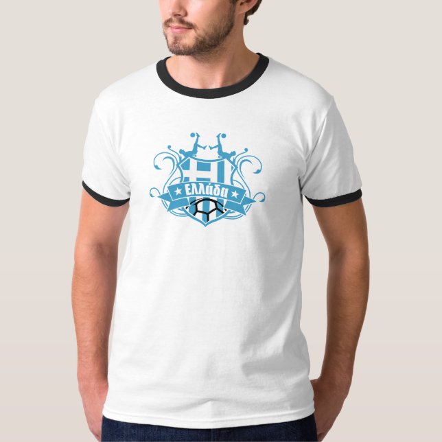 T-shirt GREECE soccer (Frente)