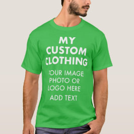 T-SHIRT GREEN Personalizado
