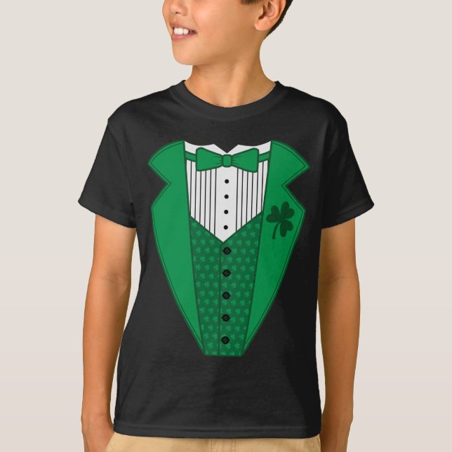 T-shirt Green Tuxedo (Frente)