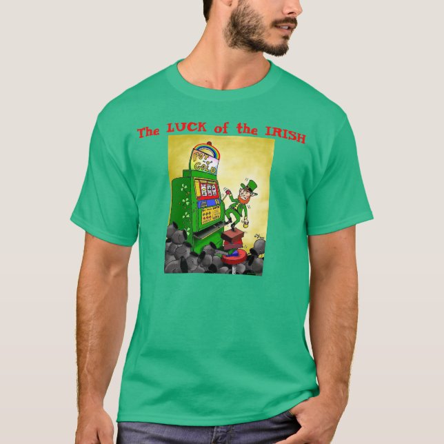 T-shirt Green Weenii "The Luck of Irish" Shirt (Frente)