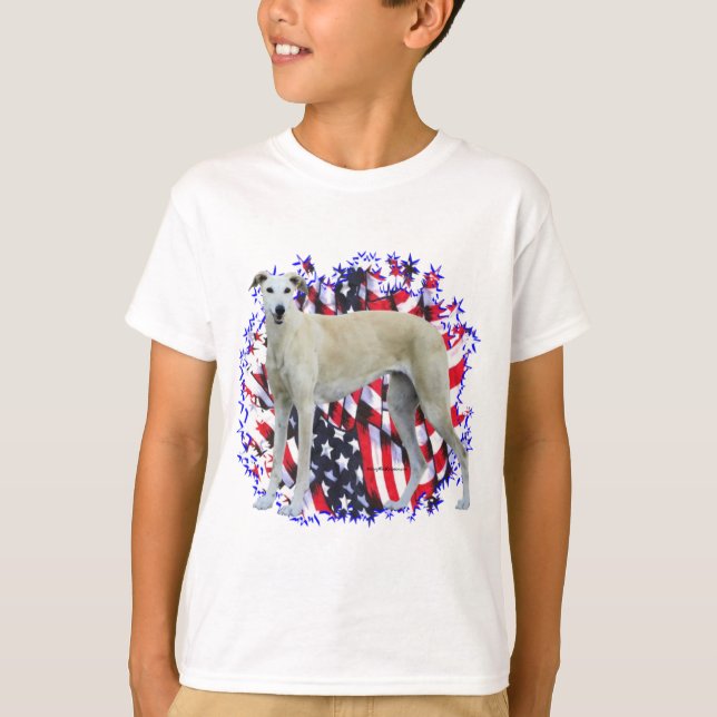 T-shirt Greyhound Patriot (Frente)