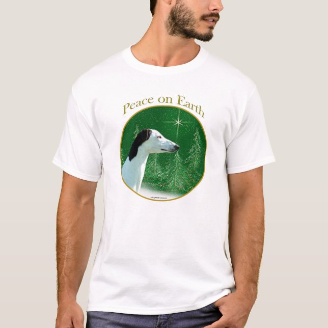 T-shirt Greyhound Peace (Frente)