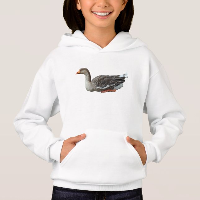 T-shirt Greylag Swan Goose Cross (Frente)